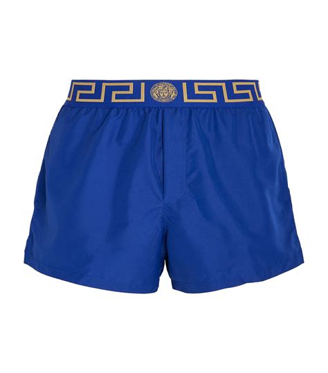 versace greca swim shorts